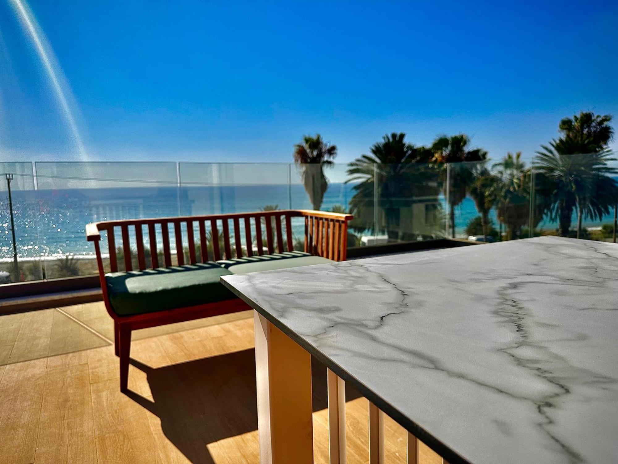 Santa Barbara Seafront Villas W Jacuzzi Pool Paphos Exterior photo